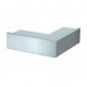 LKM A60060FS 6248047 OBO BETTERMANN angle extérieur, avec couvercle, 60x60mm, bande galvanisée, DIN EN 10147..