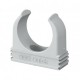 2955 M25 2149016 OBO BETTERMANN clamp rapide, M25, gris clair, RAL 7035, Polypropylène, PP