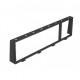 MT45V 3+1 7408680 OBO BETTERMANN Cadre pour Modul 45 3f + 1f, noir graphite, 9011, Polyamide, PA