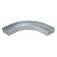 WRB 90 164 FT 6098738 OBO BETTERMANN Curva de 90° WRB 90 164 FT, p/ band. Chapa vano ancho 160 160x400 Acero..