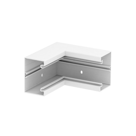 GK-I70110RW 6274340 OBO BETTERMANN angle intérieur, 70x110mm, blanc pur, 9010, du chlorure de polyvinyle, PVC