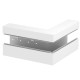 GS-AA90210RW 6278110 OBO BETTERMANN Ángulo exterior, asimétrico, 90x210mm, blanco puro, 9010, Acero, St