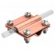 251 CU 5312132 OBO BETTERMANN Conector en cruz, 8-10mm, Cobre, Cu