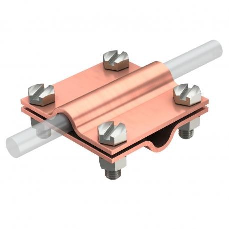 251 CU 5312132 OBO BETTERMANN Querverbinder, 8-10mm, Kupfer, Cu