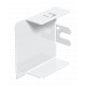 LKM E80080RW 6248454 OBO BETTERMANN Embout, 80x80mm, blanc pur, 9010, galvanisé / enduit de poudre de Gaza, ..