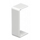 WDK HS15040RW 6193528 OBO BETTERMANN Embellecedor de unión, 15x40mm, blanco puro, 9010, Cloruro de polivinil..