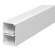 WDK-N25040RW 6150640 OBO BETTERMANN Wall trunking system with nail strip/base perfor., 25x40x2000, Pure whit..