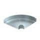 RBM 90 150 FS 6041848 OBO BETTERMANN Curva 90 °, con connessione veloce, 110x500, banda zincato, DIN EN 1014..