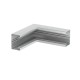 GA-SI70110EL 6279243 OBO BETTERMANN canto simétrica interior, 70x110mm, alumínio anodizado, Alu