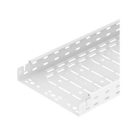 RKSM 610 FSK RW 6048251 OBO BETTERMANN Cable tray RKSM Magic, quick connector, 60x100x3050, Pure white, 9010..