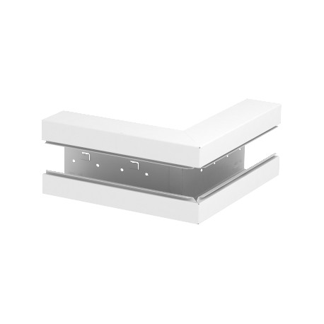 GS-SA90170RW 6277710 OBO BETTERMANN simmetrica, 90x170mm angolo esterno, bianco puro, 9010 Acciaio St