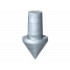 1819 20BP 3041212 OBO BETTERMANN Erdungsspitze für Earther, 20mm, feuerverzinkt nach DIN EN ISO 1461, Gussei..