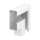 GS-AFF90210RW 6278130 OBO BETTERMANN Angolo piano decrescente asimmetrica, 90x210mm, bianco puro, 9010 Accia..