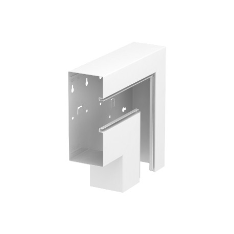 GS-AFF90210RW 6278130 OBO BETTERMANN Flachwinkel fallend asymmetrisch, 90x210mm, reines Weiß, 9010, Stahl, St