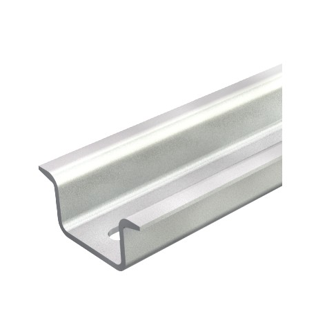 2069 15 1.5 GTPL 1115456 OBO BETTERMANN Perfil, perforado, 1,5mm de espesor, 2000x35x15, galvanizado, pasiva..
