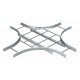 LK 620 NS FS 6214029 OBO BETTERMANN Intersection for cable ladder with NS rungs, 60x200, Strip-galvanised, D..