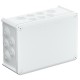 T 350 F 2007371 OBO BETTERMANN Junction box with entries, 285x201x120, Light grey, 7035, Polypropylene, Glas..