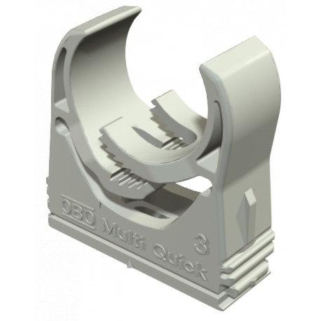 M-Quick 18-22LGR 2153114 OBO BETTERMANN Multi-Quick-Clip, 18,5-22,5mm, Hellgrau, 7035, Polyamid, PA