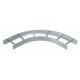WLB 90 114 FS 6312357 OBO BETTERMANN Curva a 90 °, p / band.esc. ampio arco 110, 110x400, banda zincato, DIN..