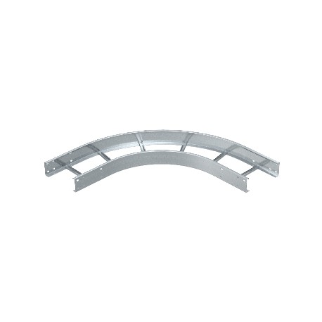 WLB 90 114 FS 6312357 OBO BETTERMANN Curva a 90 °, p / band.esc. ampio arco 110, 110x400, banda zincato, DIN..