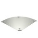 DFBM 90 600 V2A 7138582 OBO BETTERMANN 90° bend cover for bend RBM 90 600, B 600mm, Stainless steel, grade 3..