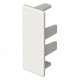 WDK HE20050RW 6154557 OBO BETTERMANN cappuccio terminale, 20x50mm, bianco puro, 9010, Cloruro di polivinile,..