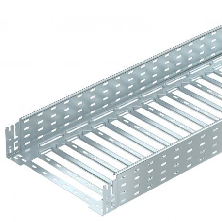 MKSM 140 FS 6059164 OBO BETTERMANN Kabelrinne MKSM perforiert mit Schnellkupplung, 110x400x3050, bandverzink..