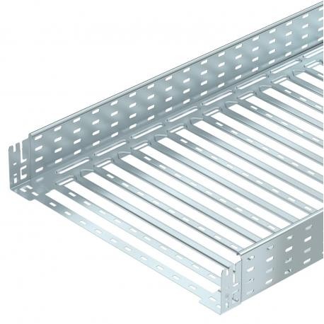 MKSM 160 FS 6059168 OBO BETTERMANN Bandeja portacables MKSM, perforada, con unión rápida, 110x600x3050, galv..
