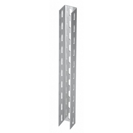 US 5 80 VA4301 6341125 OBO BETTERMANN U support 3-sided perforated, 50x50x800, Stainless steel, grade 304, V..