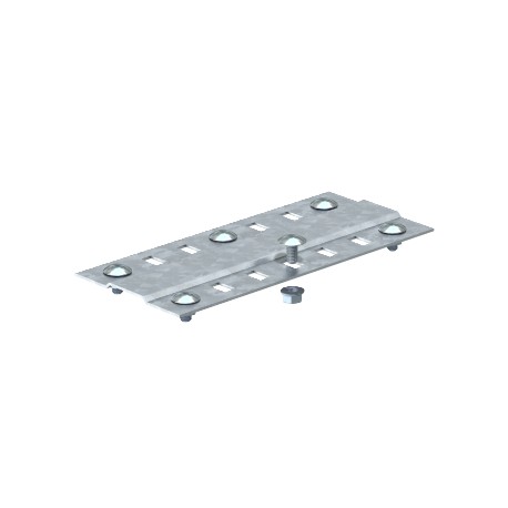 SSLB 200 DD 7070314 OBO BETTERMANN Giunzione piastra con 2 fissaggi, B200mm, alluminio zincato, double dip, ..