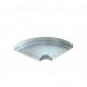 RBM 90 640 FS 6041138 OBO BETTERMANN Curva 90 °, con connessione veloce, 60x400, banda zincato, DIN EN 10147..