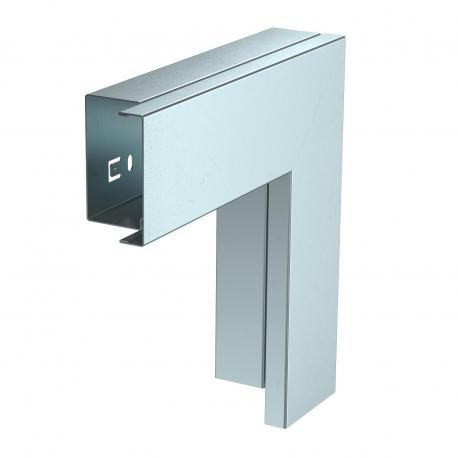 LKM F40060FS 6247504 OBO BETTERMANN angolo piano, con coperchio, 40x60mm, banda zincato, DIN EN 10147, Accia..