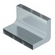 KV3 35048 7400664 OBO BETTERMANN Codo vertical, 3 comp. para EÜK, galvanizado en banda, DIN EN 10147, Acero,..