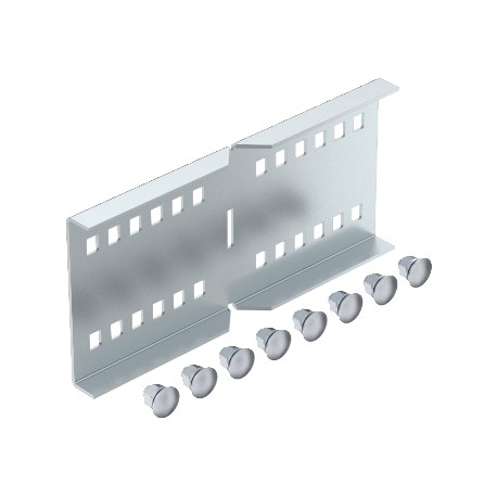 WRWVK 110 FS 6091377 OBO BETTERMANN Conector angular para el sistema de luz amplia 110, 110x250, Strip-galva..