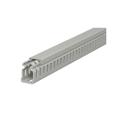 LKV 37025 6178305 OBO BETTERMANN Geschlitzt Kabelkanalsystem, 37,5x25x2000, steingrau, 7030, Polyvinylchlori..