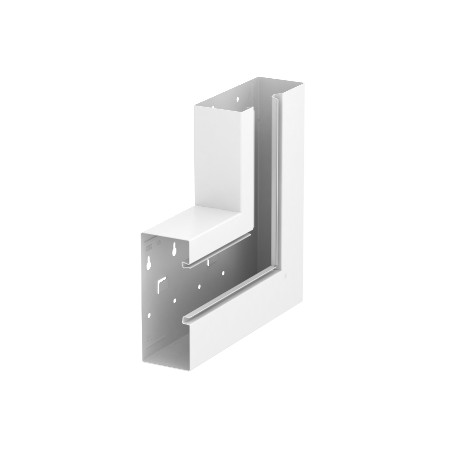GS-AFS70170RW 6277820 OBO BETTERMANN angolo piano 70x170mm verso l'alto asimmetrica, bianco puro, 9010 Accia..