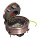 GESRK2 HS 7405620 OBO BETTERMANN Service outlet for RF/CF, old copper, Copper-plated, Die-cast zinc, Zn