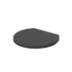ISSRGU 6290178 OBO BETTERMANN base di gomma, 70x4, nero, Goma, GUM