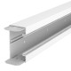 GK-70130RW 6274500 OBO BETTERMANN Device installation trunking with floor knock-outs, 70x130x2000, Pure whit..