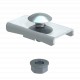 LKS 40 FS 6221076 OBO BETTERMANN Clamp, p / band. L45 e L60 scaletta, 40x22, banda zincato, DIN EN 10147, Ac..