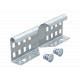 LWVG 60 FS 6208895 OBO BETTERMANN Angular escalier Union Plateau, 64x200, bande galvanisée, DIN EN 10147, Ac..