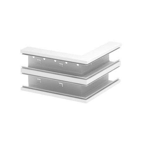 GS-DA70210RW 6278410 OBO BETTERMANN Esquina exterior simétrica, 70x210mm, Blanco puro, 9010, Acero, St