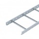 LG 640 VS 3 FS 6208544 OBO BETTERMANN Bandeja de escalera, con peldaño VS, 60x400x3000, galvanizado en banda..