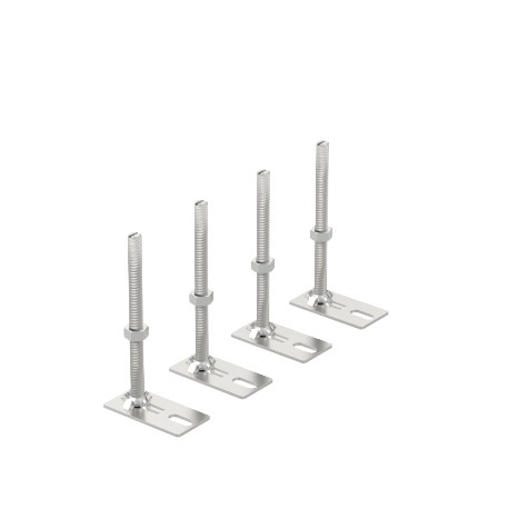 RK NEV2 150 7405816 OBO BETTERMANN Unidad de nivelación, p. tapas y marcos y OKB, M8x150mm, acero electrozin..