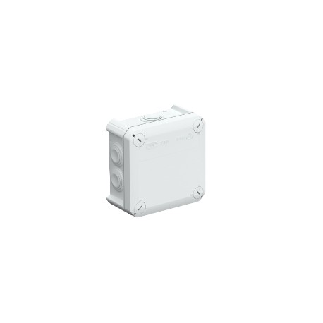 T 60 RW 2007525 OBO BETTERMANN Junction box with entries, 114x114x57, Pure white, 9010, Polypropylene, PP