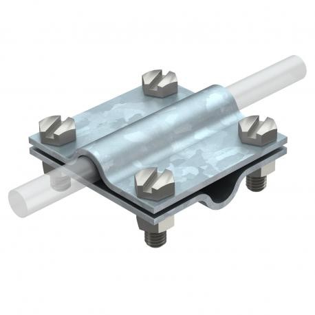 251 8-10 5312035 OBO BETTERMANN Cross-connettore, 8-10mm, zincatura a caldo, DIN EN ISO 1461 Acciaio St