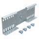 LGVG 110 FT 6216653 OBO BETTERMANN conector para escada de bandeja, 114x360 articulada, galvanizado a quente..