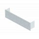 SES 35047 7404022 OBO BETTERMANN End closure section , 350x47mm, Strip-galvanised, DIN EN 10147, Steel, St