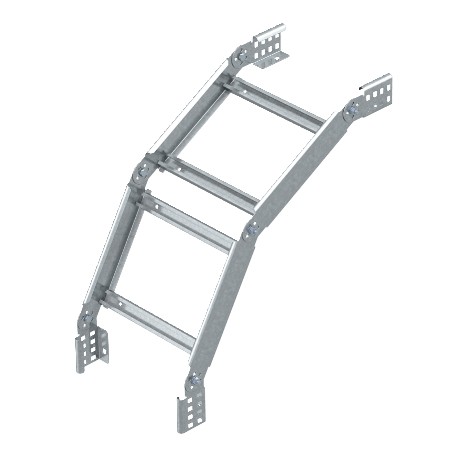 LGBV 620 VS FS 6213227 OBO BETTERMANN Articulated bend vertical, with VS rungs, 60x200, Strip-galvanised, DI..