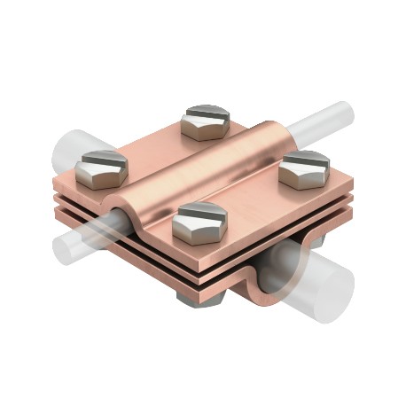 252 8-10X16 CU 5312442 OBO BETTERMANN Cross-connettore, 8-10mm, Rame, Cu